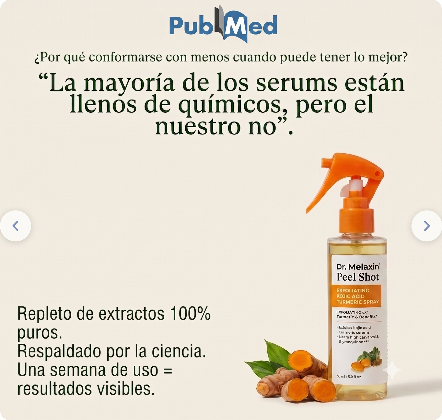 Spray Coreano Aclarante — Axilas, Codos y Rodillas Uniformes